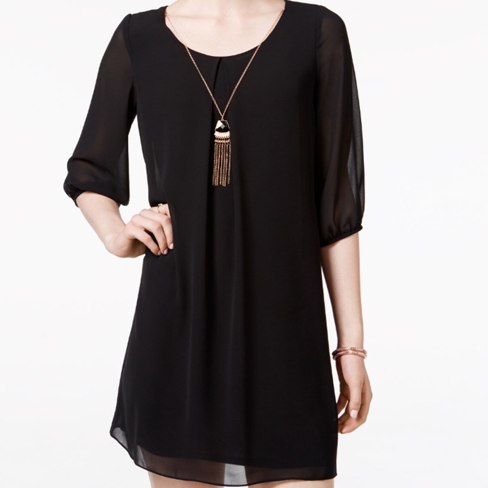 CUTOUT BACK NECKLACE SHIFT DRESS 😍😍💕